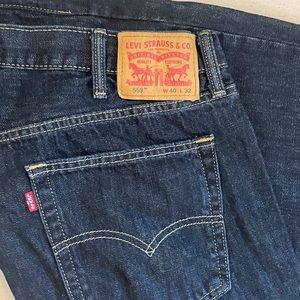 Mens Levi’s 559 Jeans 40x32, NWOT